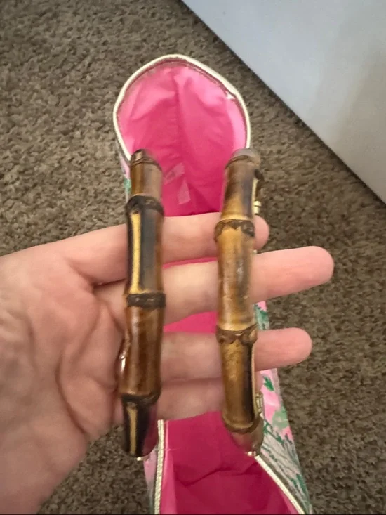 Lilly Pulitzer Greydon Canvas Tote in Mandevilla Baby Always Worth It - Picture 3 of 9